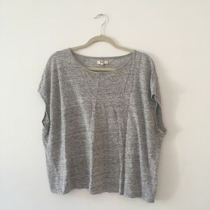 Madewell linen miracle tee